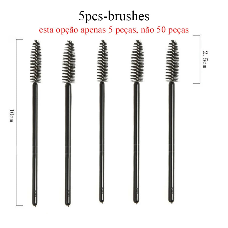 5/50Pcs Luxury Makeup Brushes Sets Foundation Powder Blush Eyeshadow Concealer Lip Eye Brush Cosmetics Maquiagem Beauty Tools